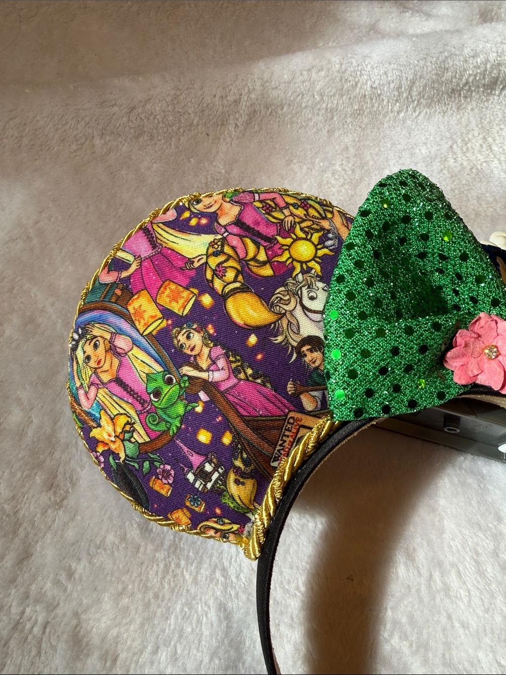Disney Princess Rapunzel Minnie Mouse Ears Headband - Picture 4 of 4